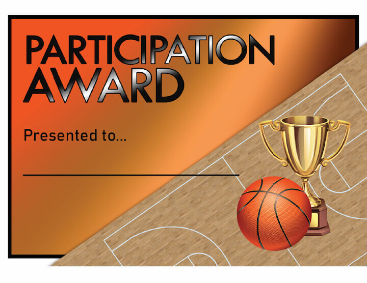 Participation Award