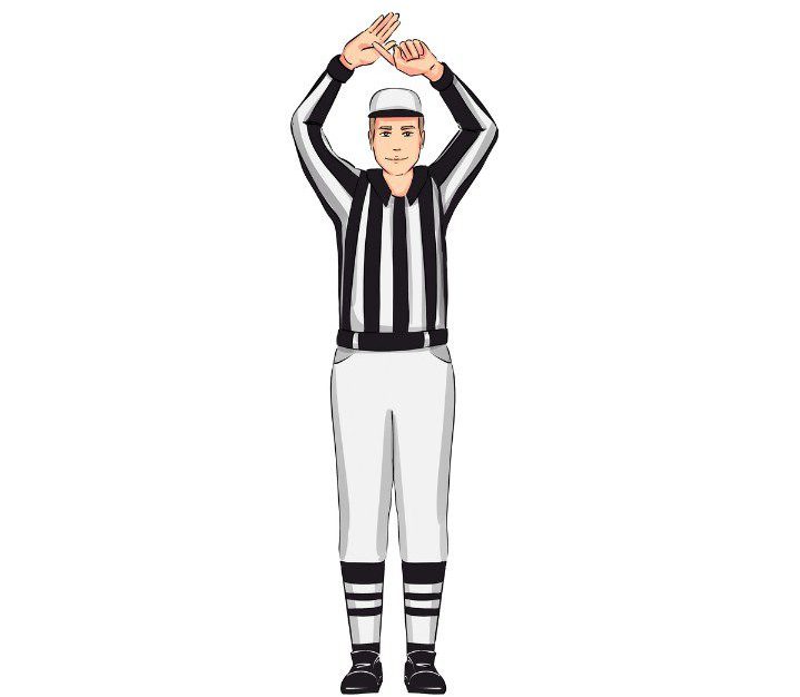 Basketball Referee Signals Basketball Referee Signals for Charged Full and 30 Second Timeout
