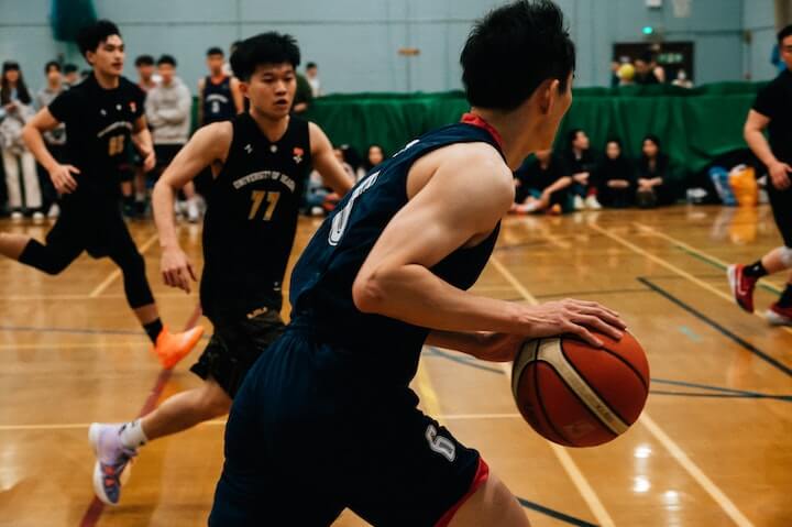5 Second Violation 02 basketball dribbles to avoid getting called for a 5 second violation